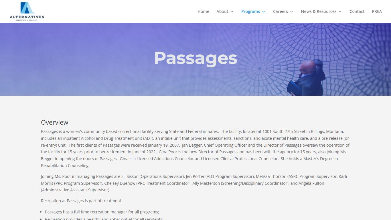 Passages | Alternatives, Inc.
